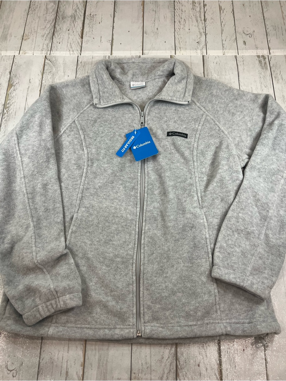 Columbia Benton Springs Full Zip Sweater Jacket Sz XL